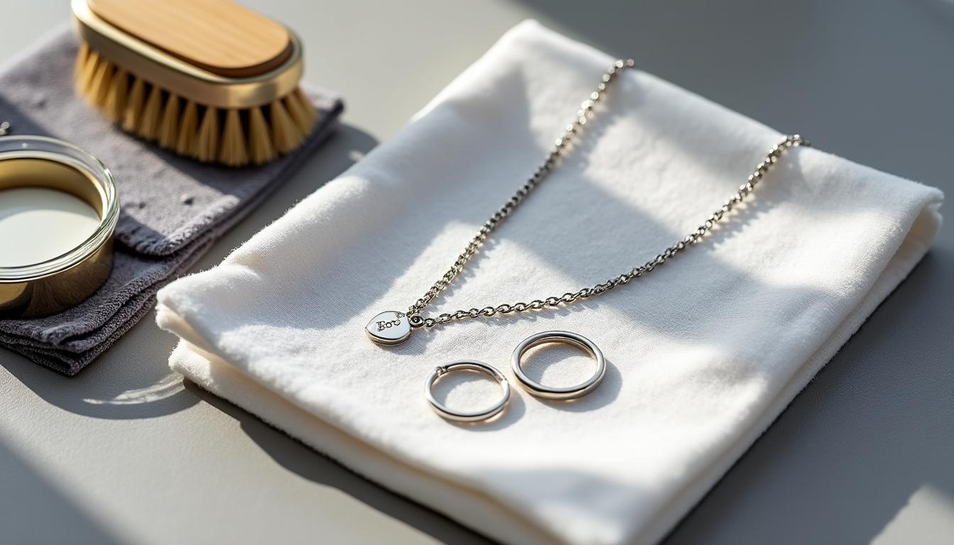 découvrez des méthodes simples et efficaces pour nettoyer et faire briller vos bijoux en argent, en leur redonnant tout leur éclat rapidement.
