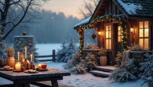 célébrez un noël authentique et champêtre en famille dans une belle maison chaleureuse, alliant tradition et convivialité pour des moments inoubliables.