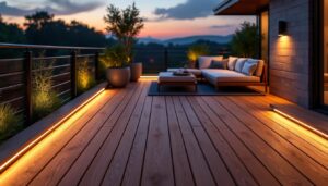 découvrez nos conseils pour choisir le spot lumineux idéal qui mettra en valeur votre terrasse en bois tout en créant une ambiance chaleureuse et fonctionnelle.