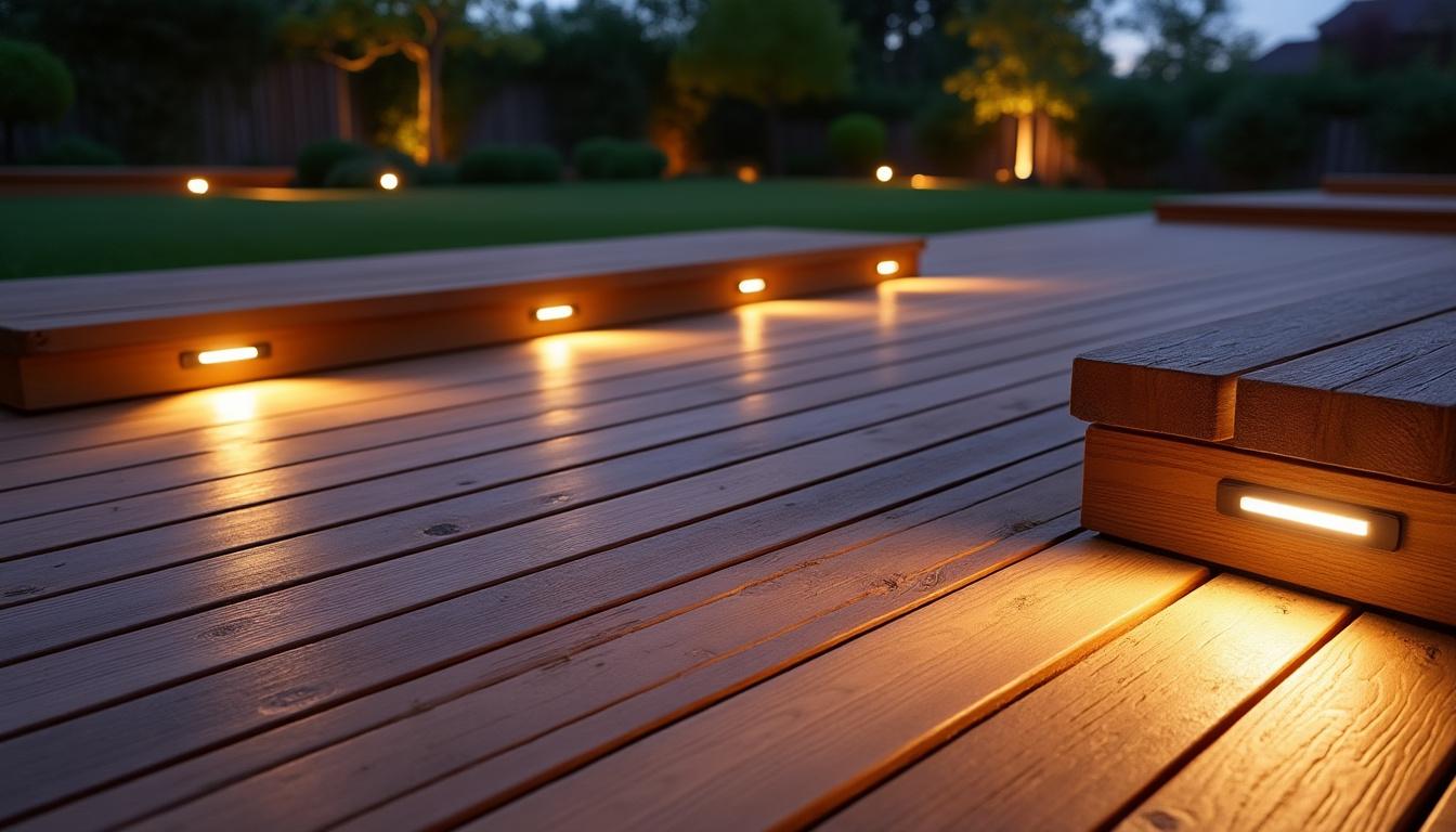 découvrez nos conseils pour choisir le spot lumineux idéal qui sublimera votre terrasse en bois, alliant style, fonctionnalité et ambiance chaleureuse.