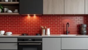 découvrez notre crédence de cuisine en aluminium au style brique rouge, qui allie modernité et charme industriel pour sublimer votre espace culinaire avec élégance et robustesse.