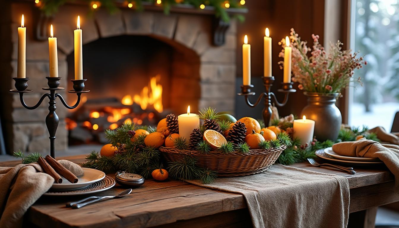 découvrez comment créer une table de fête magique inspirée d'un noël d'autrefois, alliant traditions et charme vintage pour une ambiance chaleureuse et féerique.
