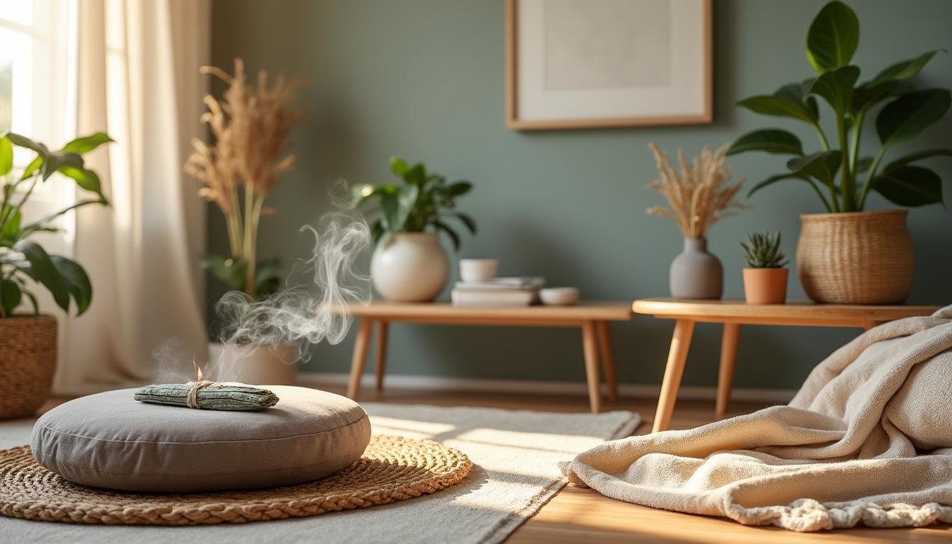 explorez les bienfaits apaisants et purifiants de la sauge à brûler, une plante utilisée pour purifier l'air et favoriser la détente.