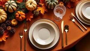 découvrez comment créer une table d'automne élégante avec des teintes chaleureuses pour célébrer la saison en beauté et accueillir vos invités avec charme.