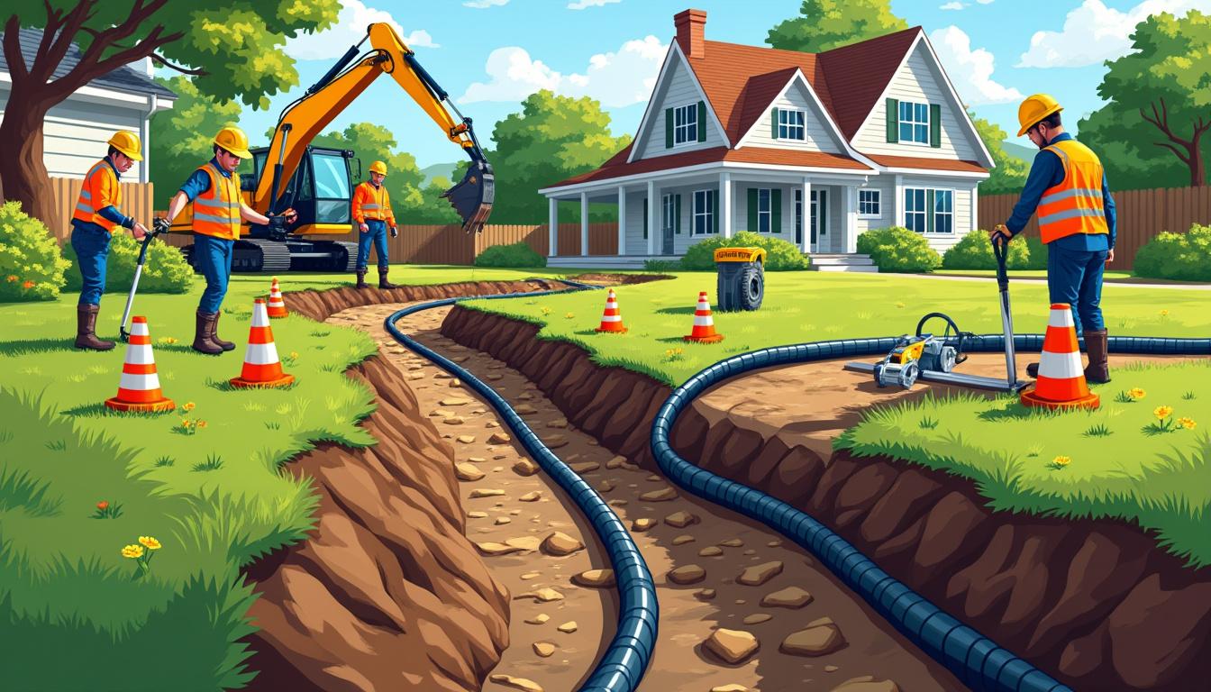 découvrez notre guide complet sur l'enfouissement des lignes edf sur terrain privé, incluant les coûts estimatifs et les démarches administratives nécessaires pour réussir votre projet.