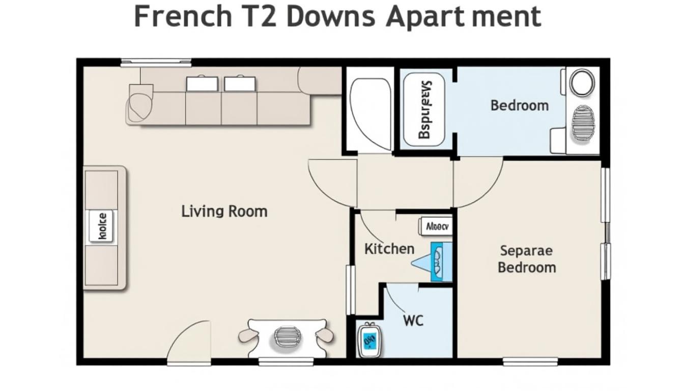 découvrez tout sur l'appartement t2 : définition, superficies typiques et conseils pour l'agencement optimal des pièces, afin d'aménager votre espace de vie avec efficacité.