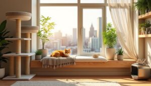 découvrez l'espace minimal nécessaire pour garantir le bien-être de votre chat en appartement et lui offrir un environnement confortable et épanouissant.