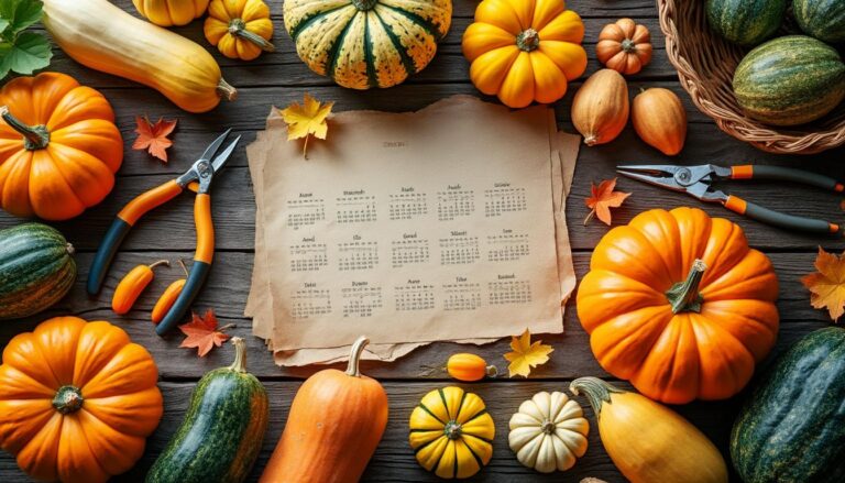 découvrez tout sur la saison des courges : un guide complet des variétés, un calendrier précis et des astuces pratiques pour une récolte réussie.