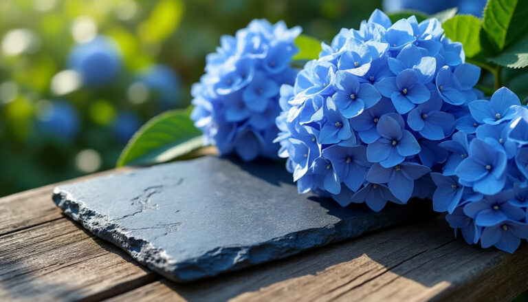 découvrez comment utiliser l'ardoise pour modifier et sublimer la teinte bleue de vos hortensias. astuces simples et naturelles pour des fleurs éclatantes dans votre jardin.