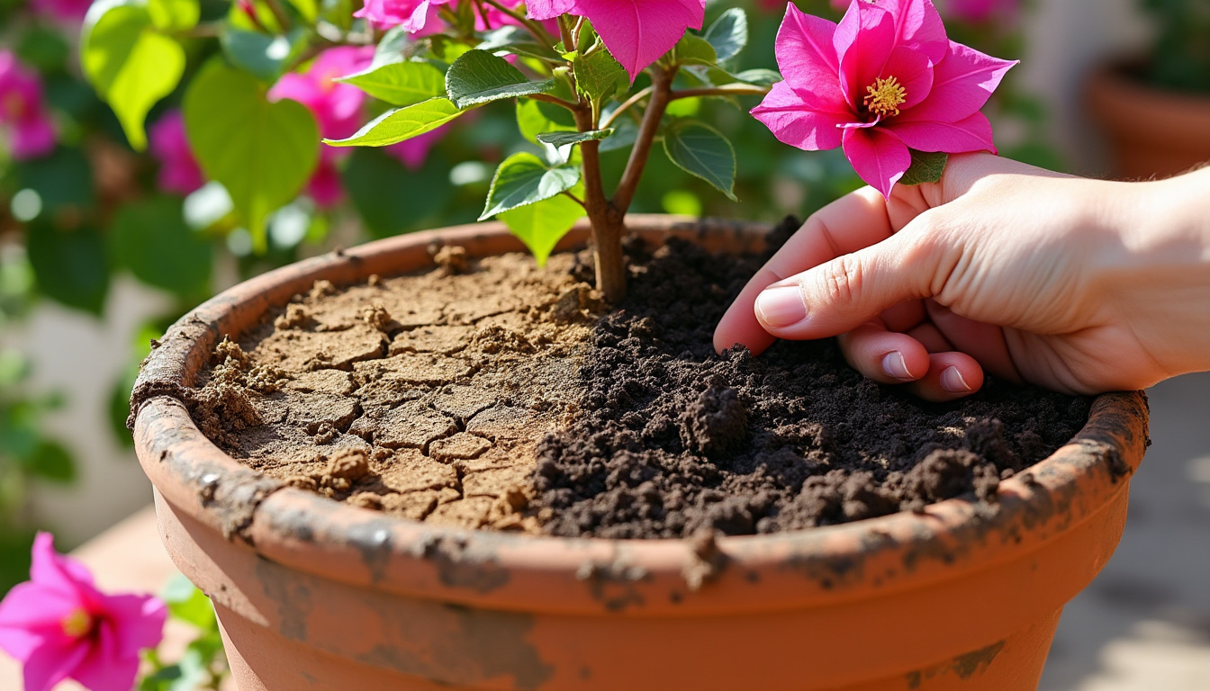 découvrez pourquoi votre bougainvillier perd ses feuilles malgré vos soins attentifs et apprenez à identifier les causes pour mieux le protéger.