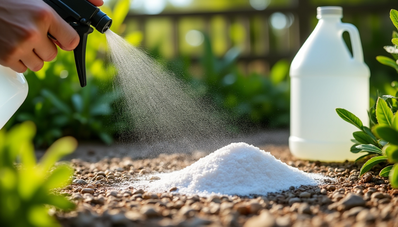 découvrez comment fabriquer un désherbant naturel au sel, efficace contre toutes les mauvaises herbes, même les ronces les plus résistantes, pour un jardin impeccable sans produits chimiques.