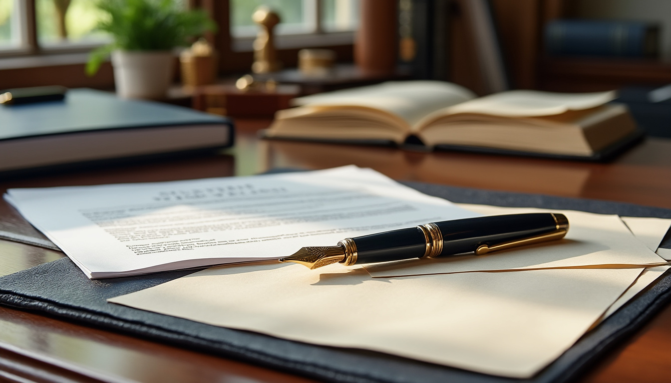 découvrez comment rédiger une lettre au notaire pour une succession grâce à notre guide pratique, incluant un exemple type pour faciliter vos démarches.