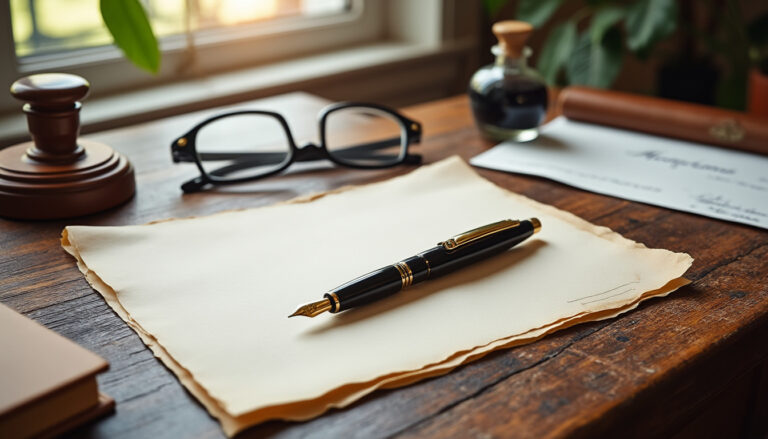 découvrez comment rédiger une lettre au notaire pour une succession grâce à notre guide pratique avec un exemple type pour vous accompagner étape par étape.