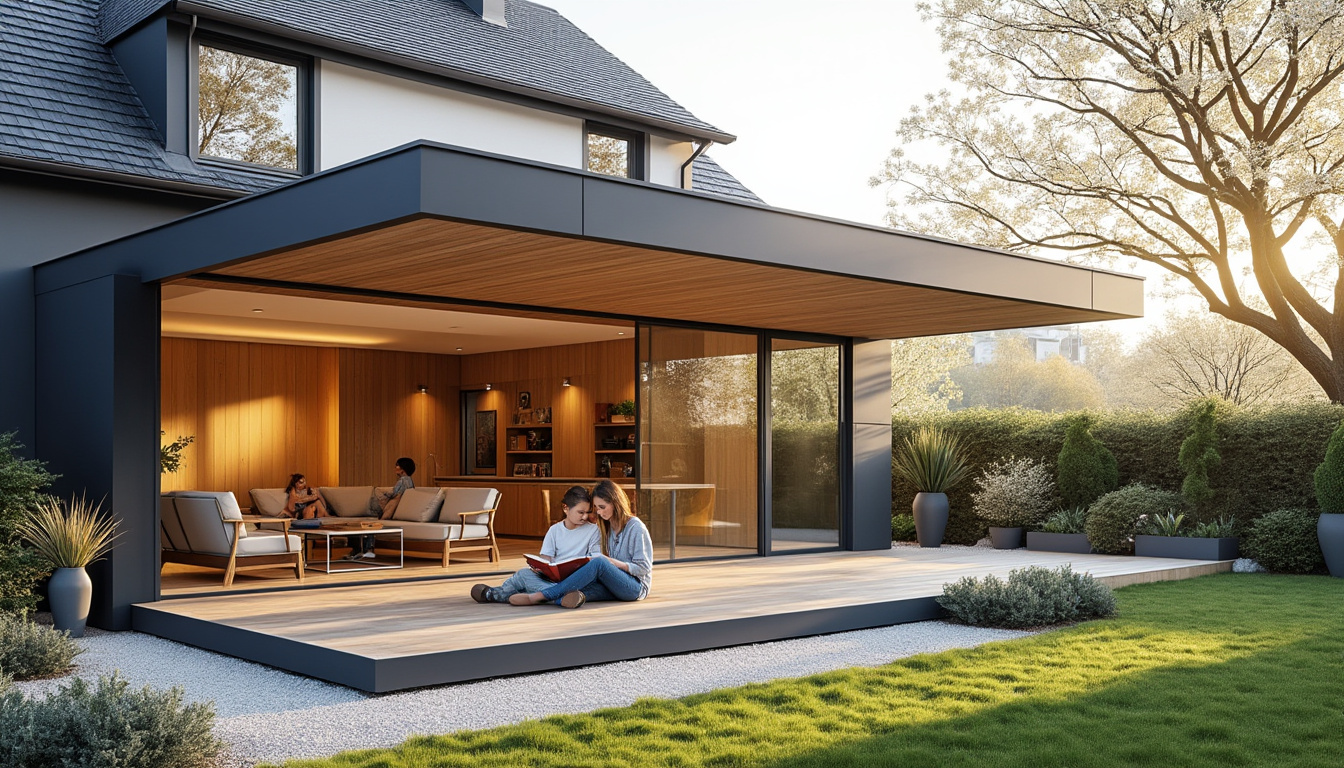 explorez les avantages uniques d'une véranda avec murs pleins, alliant confort, isolation optimale et esthétique élégante pour sublimer votre habitat.