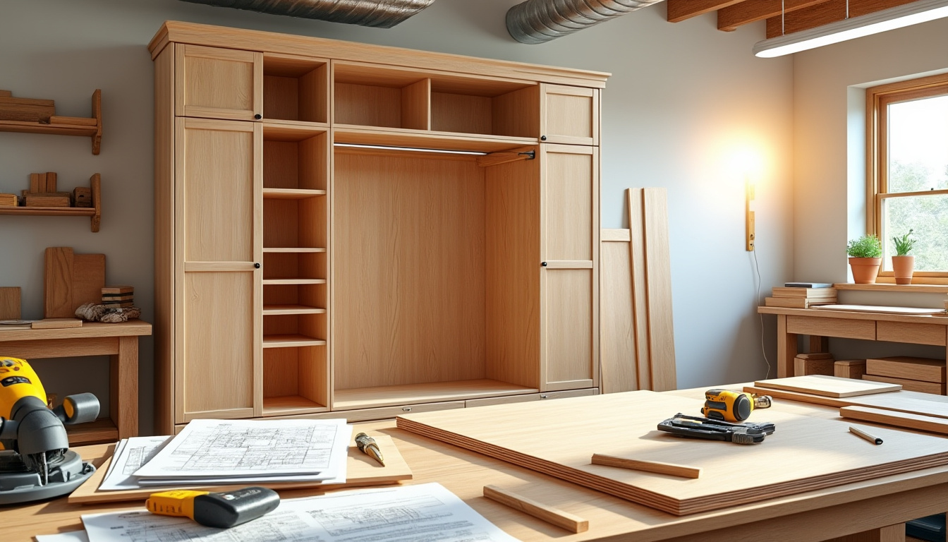 découvrez notre guide complet pour fabriquer un dressing en bois sur mesure, avec des conseils pratiques et des étapes détaillées pour un rangement personnalisé et élégant.