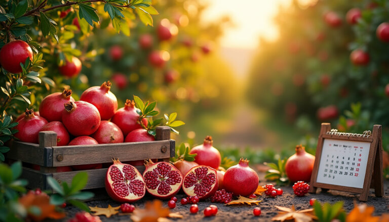 découvrez tout sur la saison des grenades : calendrier de récolte, conseils pour bien choisir vos fruits et astuces pour profiter pleinement de leur saveur et bienfaits.