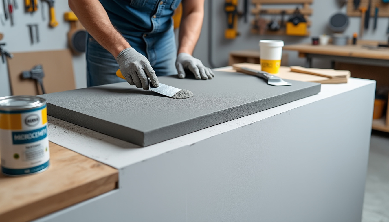 découvrez comment appliquer du béton ciré sur des panneaux mdf et osb, avec des conseils pratiques pour réussir votre projet en toute simplicité.