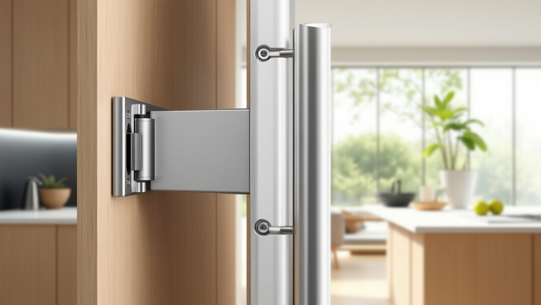 découvrez la charnière blum à large ouverture 155º, parfaite pour portes de cuisine, offrant robustesse et ouverture optimale pour un accès facilité.