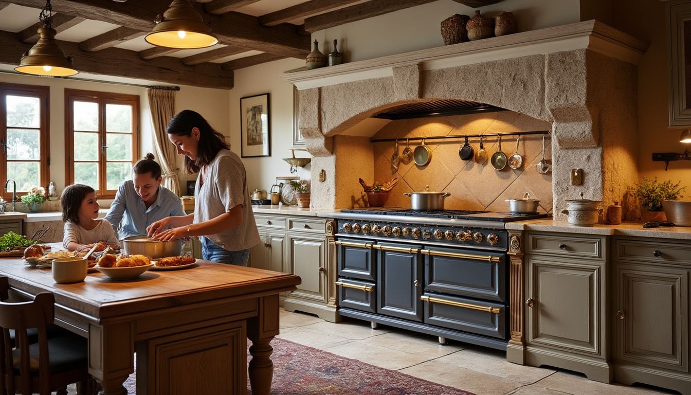 découvrez la cuisinière à bois mixte prestige archambaud e-200-m, largeur 200 cm, idéale pour une cuisine conviviale et performante alliant tradition et modernité.