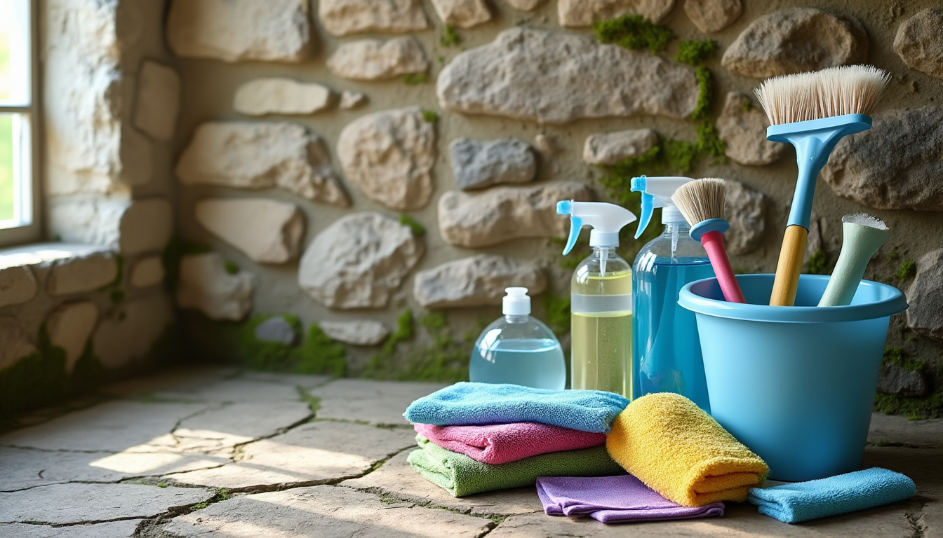 découvrez notre guide pratique pour nettoyer efficacement vos murs en pierre, que ce soit à l'intérieur ou à l'extérieur, et redonnez-leur tout leur éclat facilement.