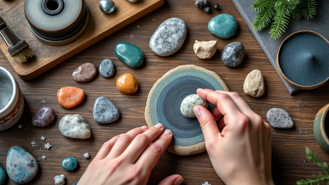 découvrez notre guide pratique pour polir vos cailloux et créer de magnifiques décorations artisanales uniques, étape par étape.