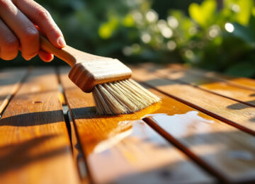 découvrez notre huile protectrice pour sublimer et préserver durablement le bois en extérieur, offrant une protection efficace contre les intempéries tout en valorisant son aspect naturel.