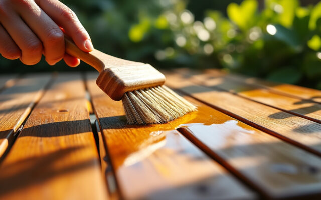 découvrez notre huile protectrice pour sublimer et préserver durablement le bois en extérieur, offrant une protection efficace contre les intempéries tout en valorisant son aspect naturel.