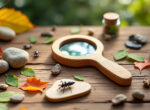 découvrez la loupe en bois, un outil ludique et éducatif parfait pour éveiller la curiosité des petits explorateurs. idéal pour apprendre en s'amusant et observer la nature de près.