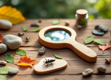 découvrez la loupe en bois, un outil ludique et éducatif parfait pour éveiller la curiosité des petits explorateurs. idéal pour apprendre en s'amusant et observer la nature de près.