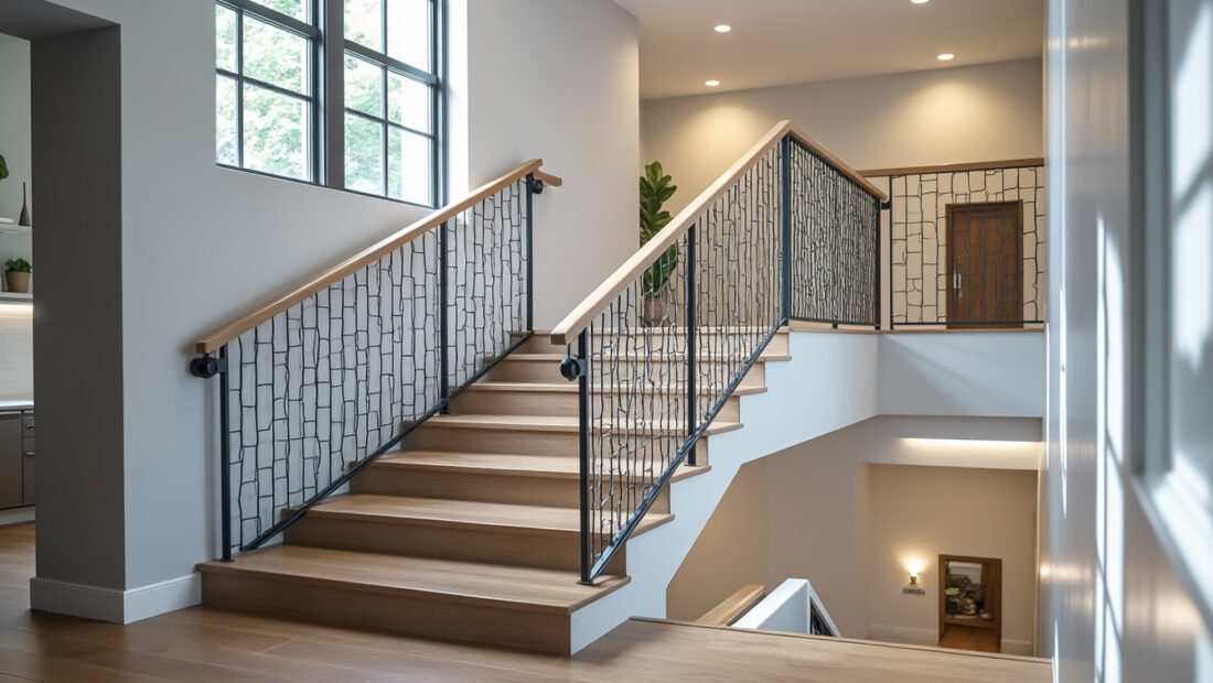 assurez la sécurité de vos escaliers grùce à notre treillis antichute innovant, spécialement conçu pour protéger les cages d'escalier et prévenir les accidents.