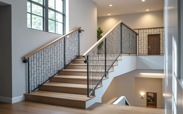 assurez la sécurité de vos escaliers grâce à notre treillis antichute innovant, spécialement conçu pour protéger les cages d'escalier et prévenir les accidents.