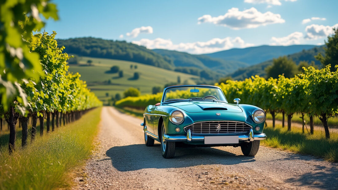 dĂ©couvrez une Ă©lĂ©gante peugeot 302 cabriolet, un classique intemporel Ă admirer au cĆur du magnifique beaujolais. parfait pour les amateurs d'automobiles vintage et de balades pittoresques.