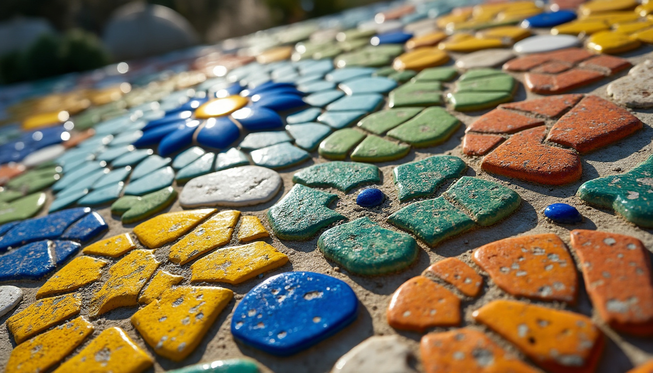 explorez les mosaïques emblématiques d’antonio gaudí à barcelone et découvrez l'art unique qui sublime la ville à travers ses créations colorées et fascinantes.