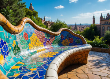 explorez les mosaïques emblématiques d'antonio gaudí à barcelone, découvrez leur histoire, leur beauté colorée et l'art unique qui habille la ville.