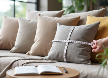 découvrez nos conseils pratiques pour bien mesurer vos coussins décoratifs et garantir un rendu parfait dans votre intérieur.