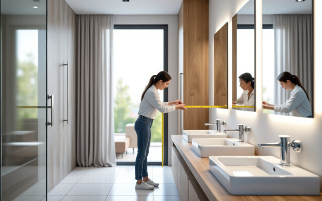découvrez nos conseils pour choisir la taille parfaite de votre miroir de salle de bain et transformer votre espace avec style et fonctionnalité.