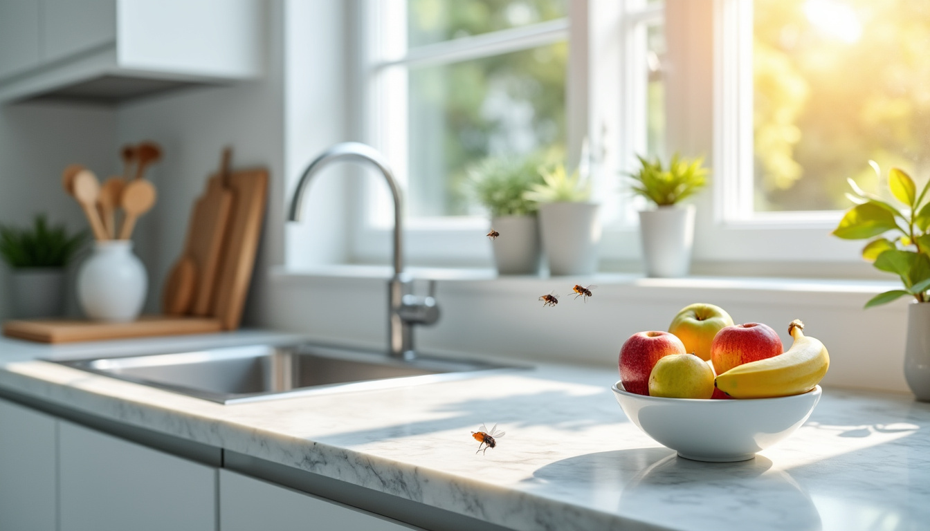 découvrez des astuces efficaces et des conseils pratiques pour éliminer les moucherons dans votre cuisine et éviter leur retour.