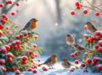 découvrez les couvre-sols à baies, parfaits pour nourrir les oiseaux en hiver tout en apportant une touche colorée et décorative à votre jardin.