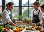 participez à un cours de cuisine unique à paris avec cyril lignac et découvrez ses secrets culinaires pour sublimer vos plats.