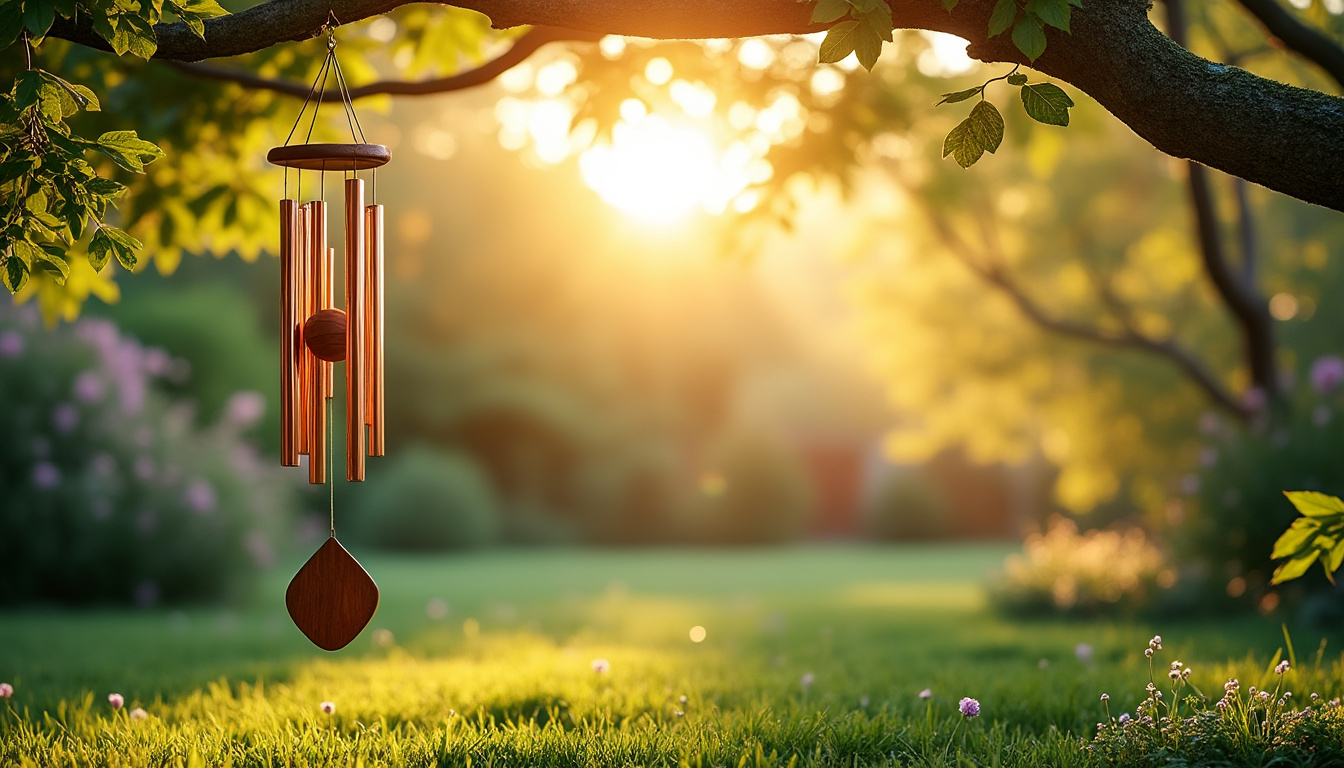 découvrez nos carillons enchantés pour ajouter une touche magique et apaisante à votre jardin. sublimez votre espace extérieur avec des sons harmonieux et une décoration élégante.