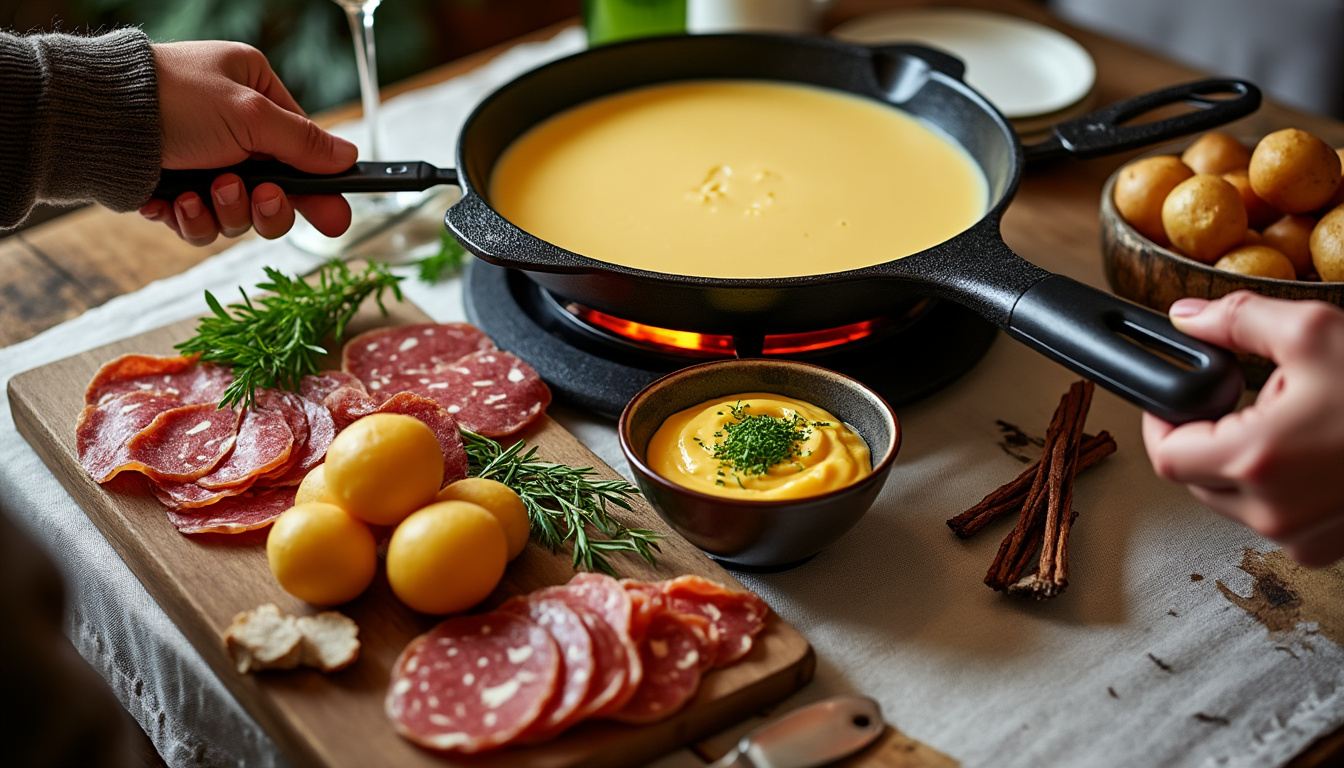 découvrez comment une sauce maison savoureuse transforme votre raclette en un repas gourmand et convivial, plein de saveurs.