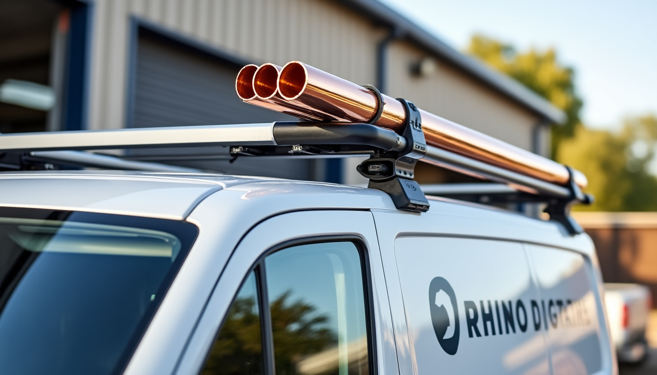 découvrez rhino, le porte-tubes polyvalent idéal pour transporter et organiser tous vos outils et matériaux utilitaires en toute simplicité et sécurité.